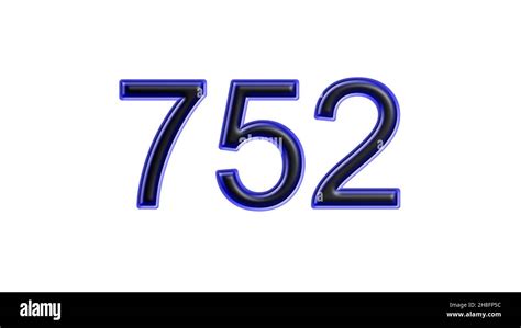 3D Lotto Number: 752 .